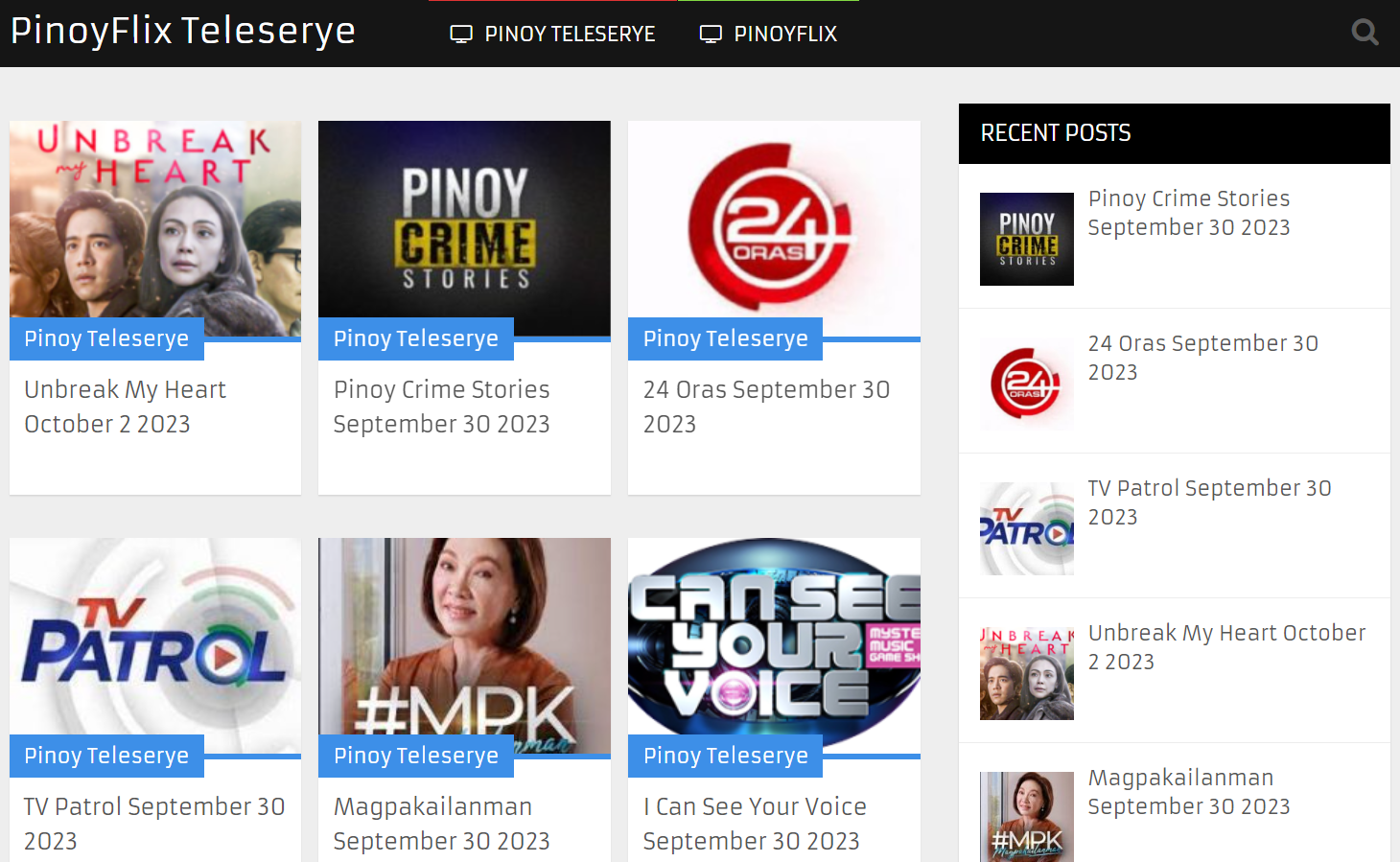 Pinoy Flix Teleserye