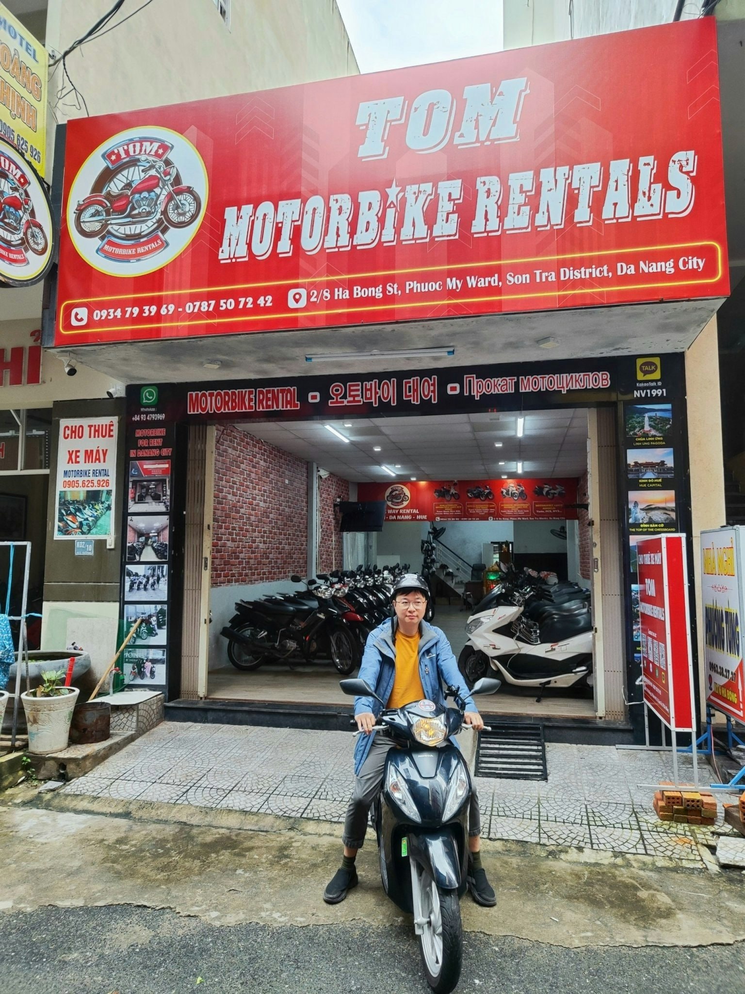 Tom Motorbike Rentals Da Nang