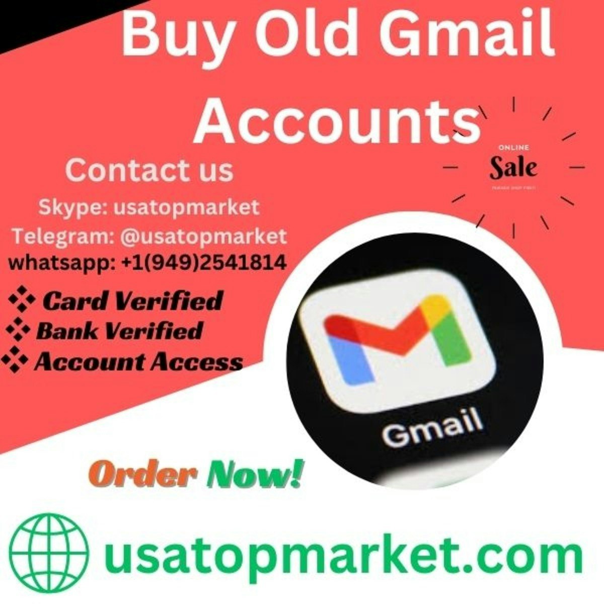  Buy Old Gmail Accounts