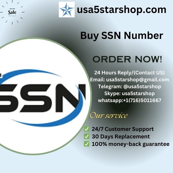 Buy SSN Number