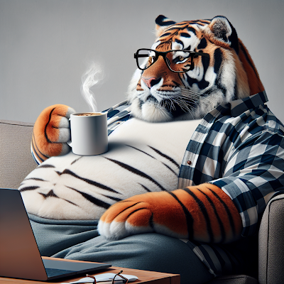 Tiger Z (喝咖啡的老虎)