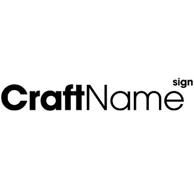 Craft Name Sign
