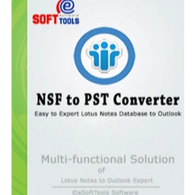 eSoftTools NSF to PST Converter Software