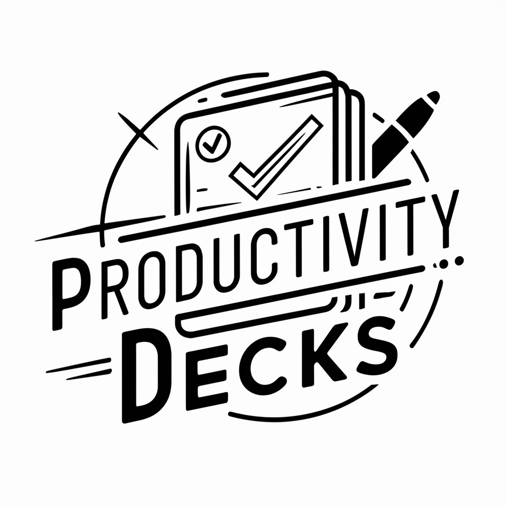 Productivity Decks