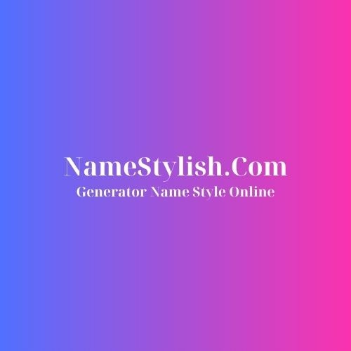 Generator Name Style