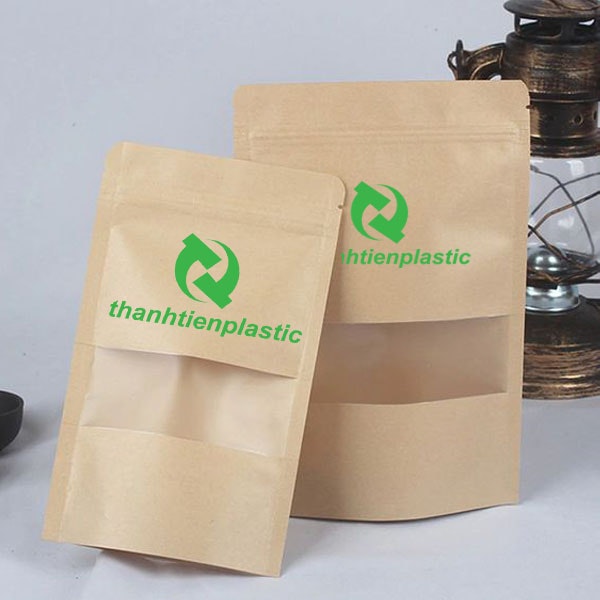 In túi zip giấy kraft Thành Tiến Plastic