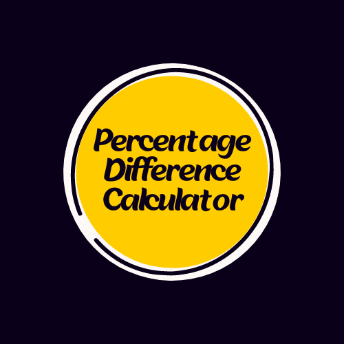 Percentage Difference Calculator