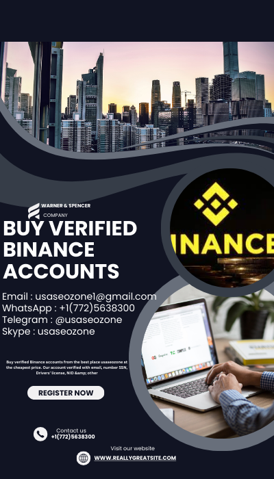 Buy verified Binance accounts