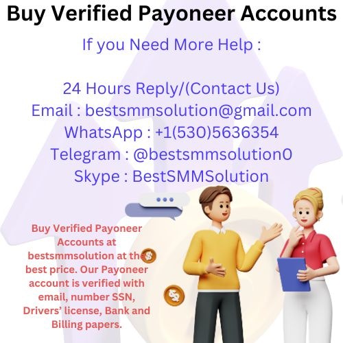 Buy Verified Payoneer Accounts