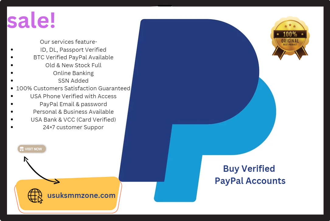 Buy Verified PayPal Accounts