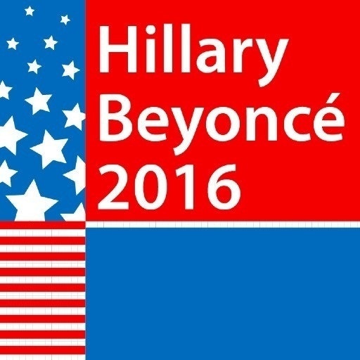 Hillary Beyoncé 2016