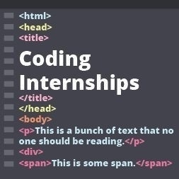 Coding Internships