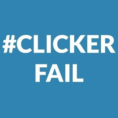 Clicker Fail