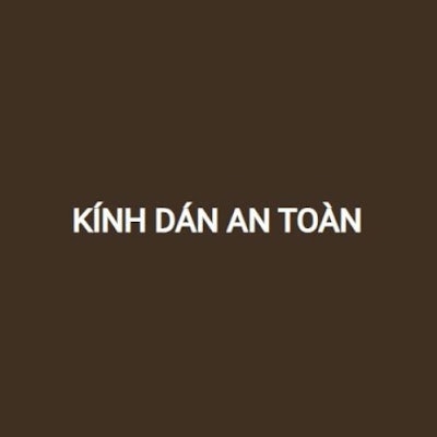 Kính dán an toàn
