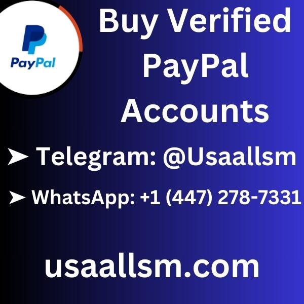 Buy Verified PayPal Accounts