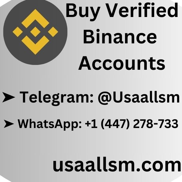  Buy Verified Binance Accounts