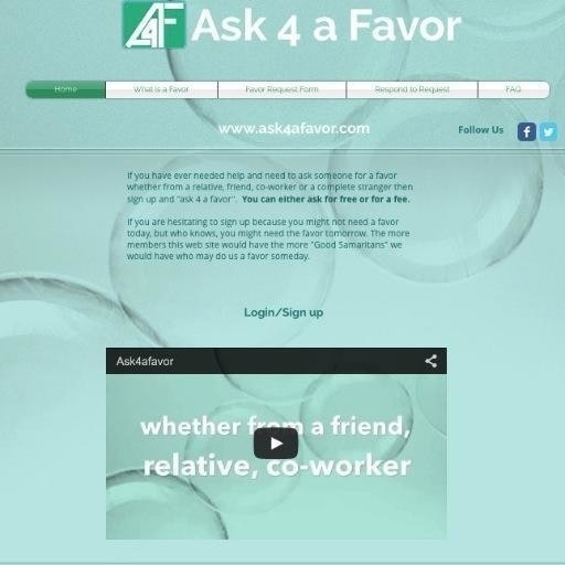 Ask 4 a Favor