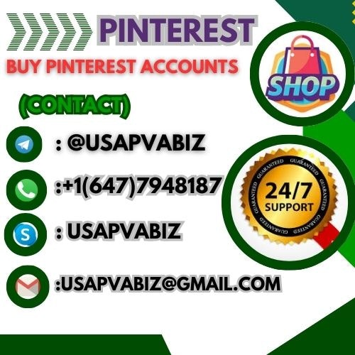  Buy Pinterest Accounts