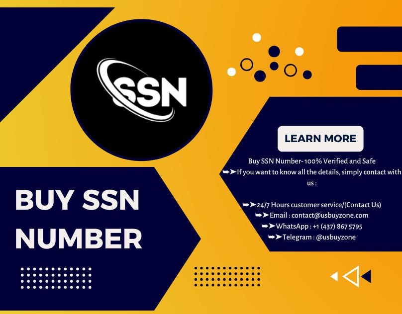 Buy SSN Number
