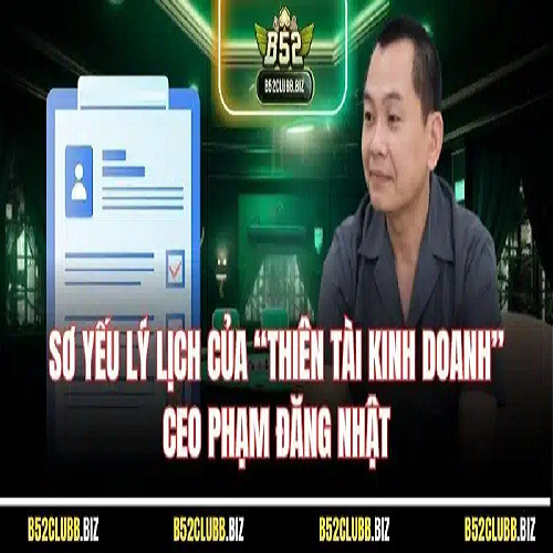 CEO phạm Đăng Nhật