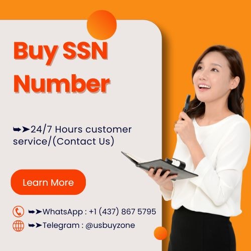 Buy SSN Number