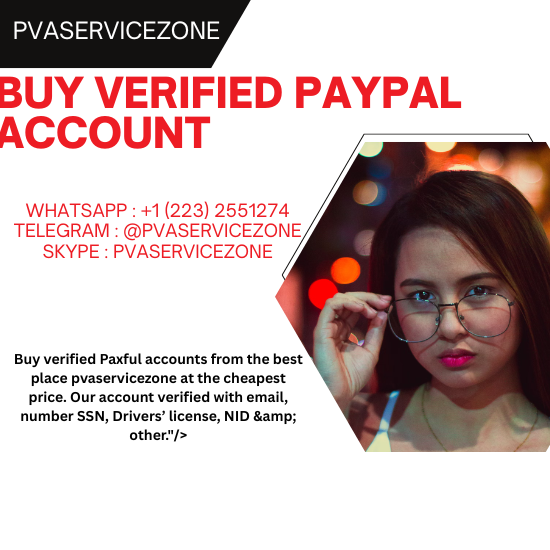 Buy verified PayPal account