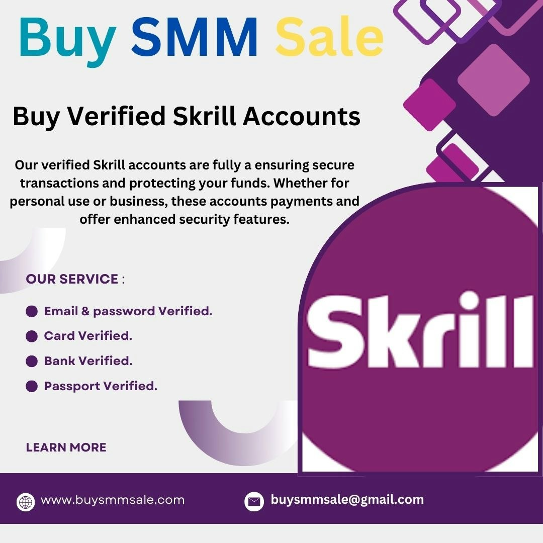 Skrill Accounts