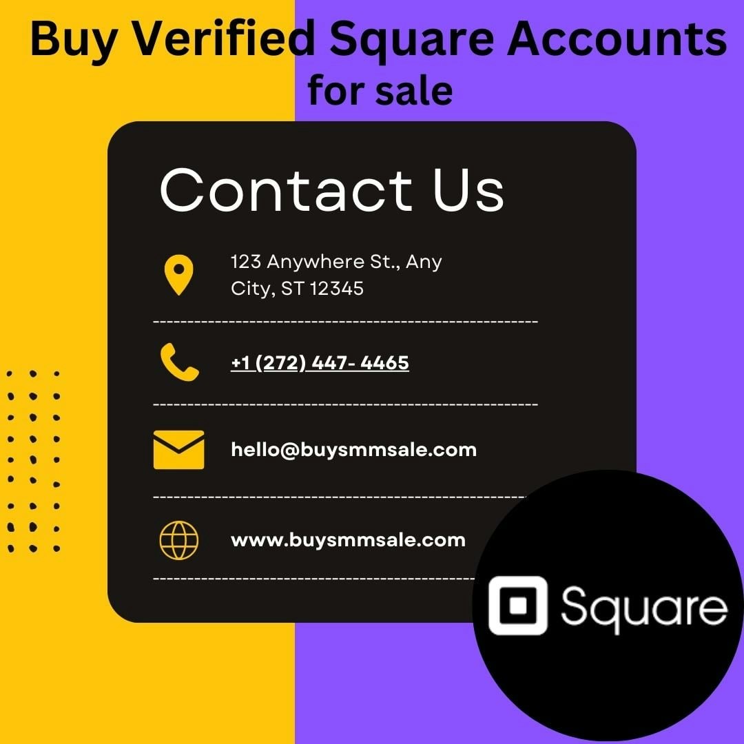 Buy Verified Square Accounts for sale