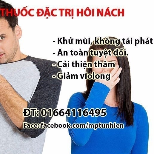 Thuốc chữa hôi nách