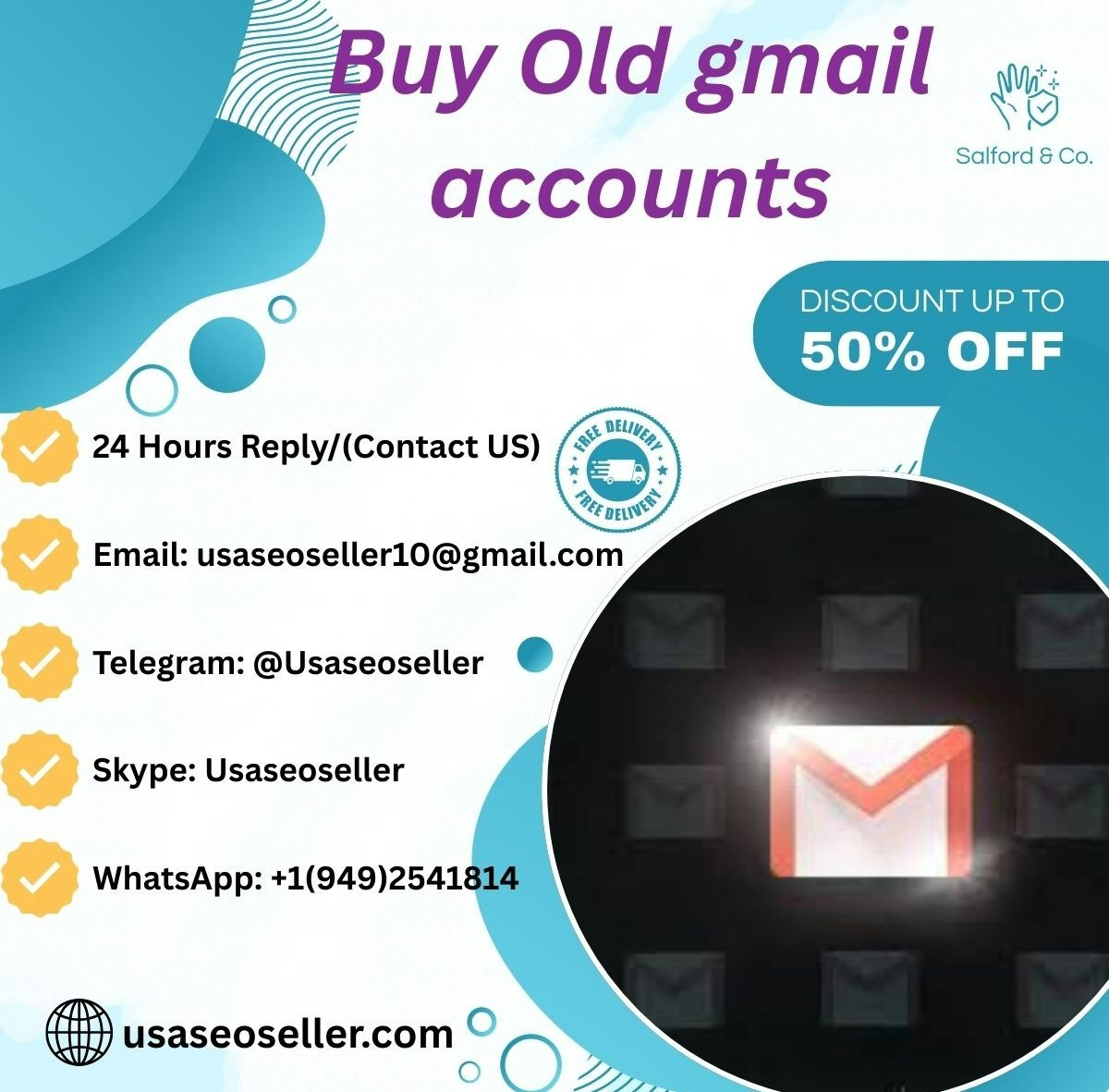 Buy Old gmail accounts