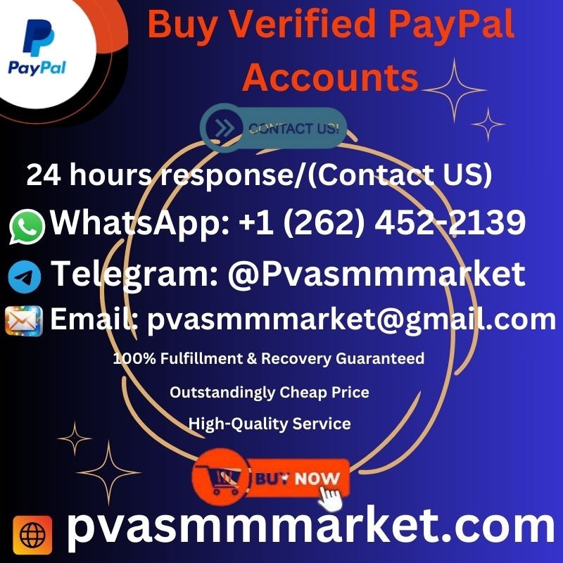  Buy Verified PayPal Accounts
