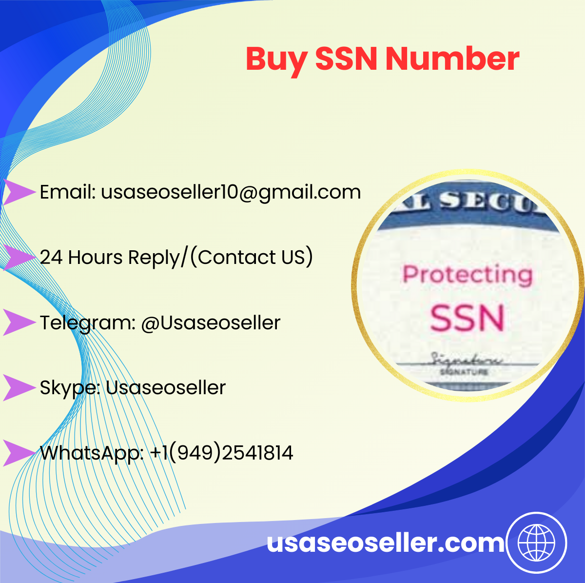 Buy SSN Number 