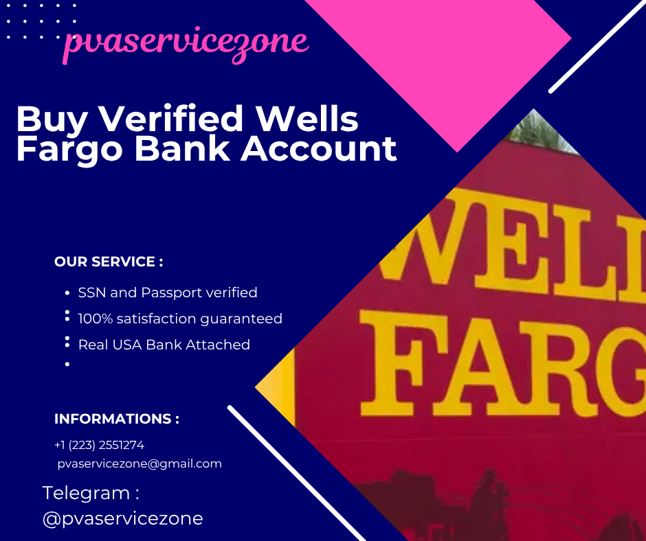 Buy Verified Wells Fargo Bank Account