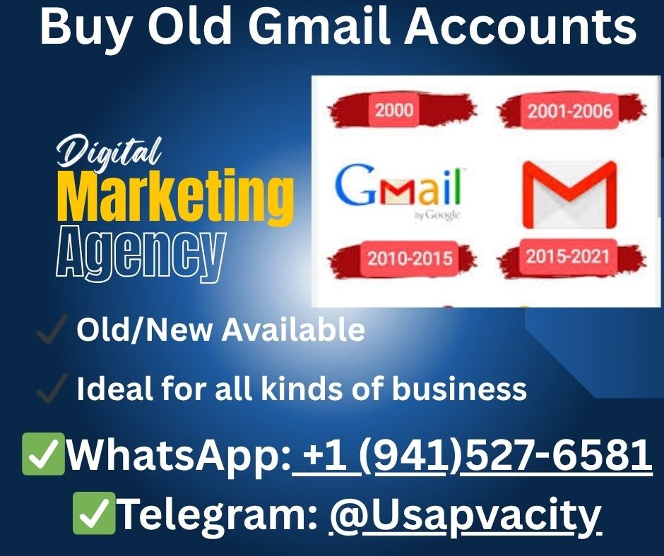 Gmail Accounts 100% Verified 