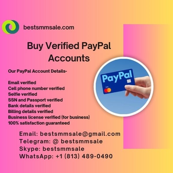 Buy Verified PayPal Accounts
