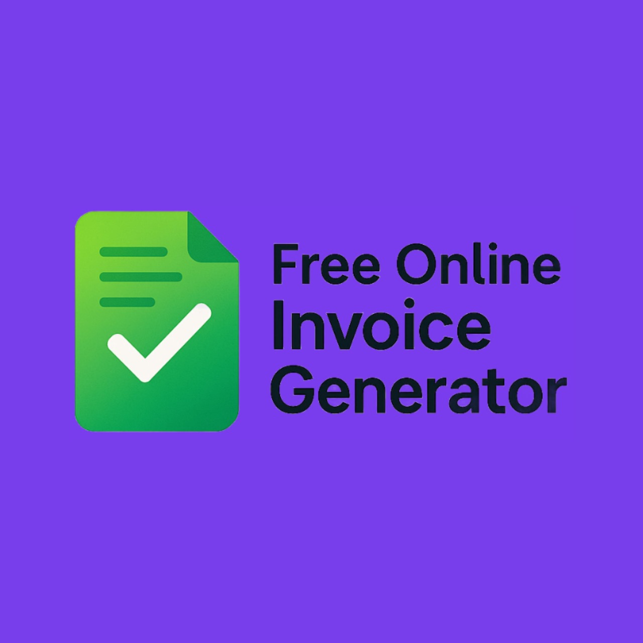 Free Online Invoice Generator