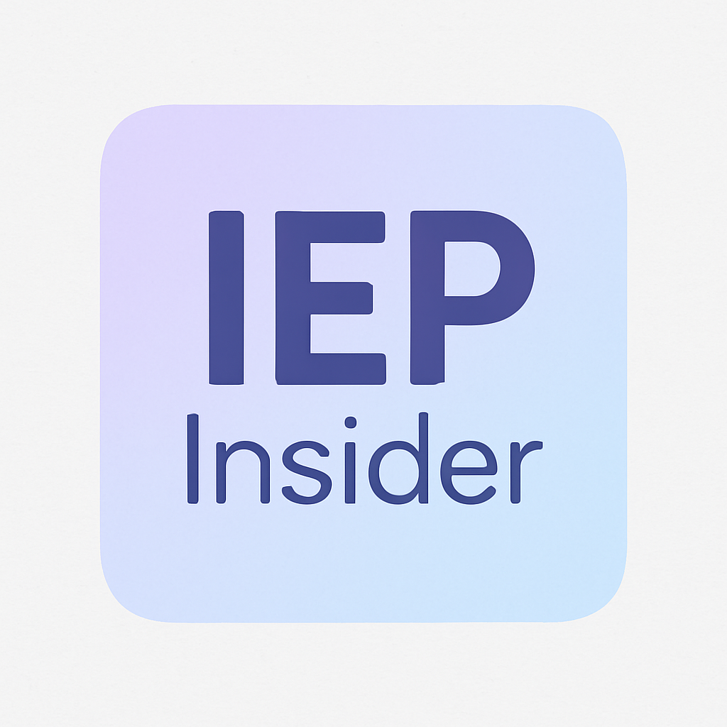 IEP Insider