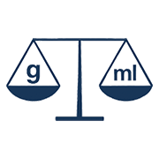 grammesen-millilitres