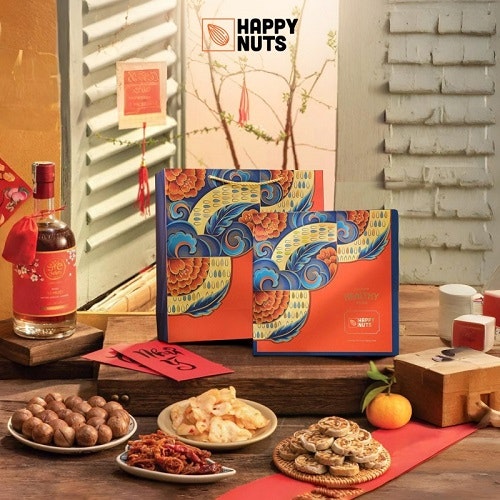 Hộp quà Tết - Happy Nuts