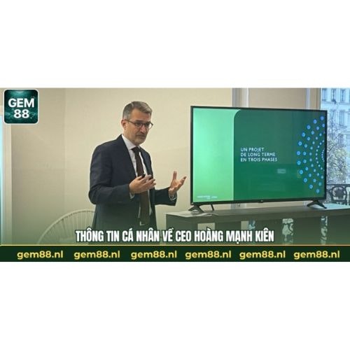 CEO Hoàng Mạnh Kiên