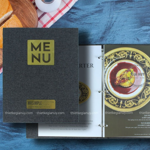In menu vải