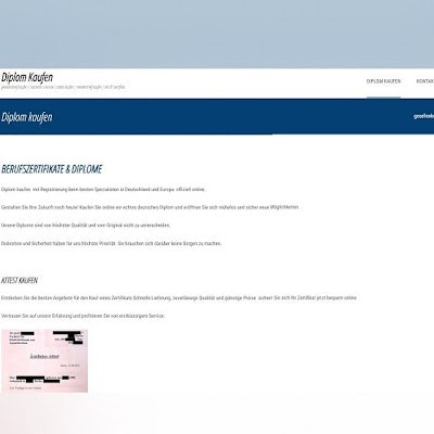 Gesellenbrief Kaufen