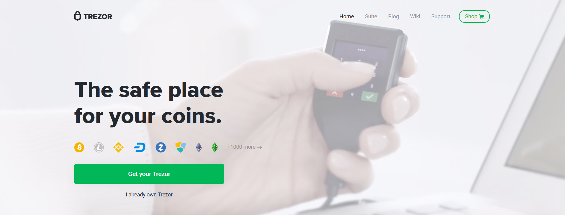 Trezor iostart