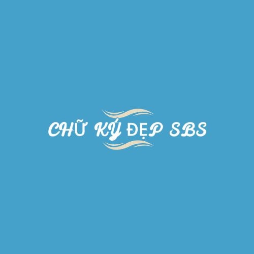 Chữ ký đẹp SBS