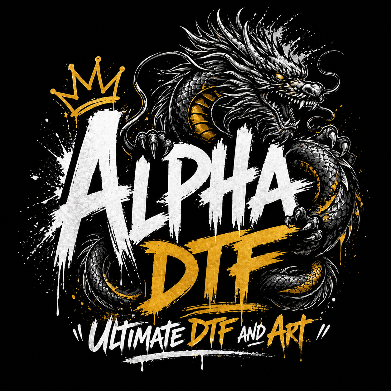 Alpha DTF & Apparel Design Generator 