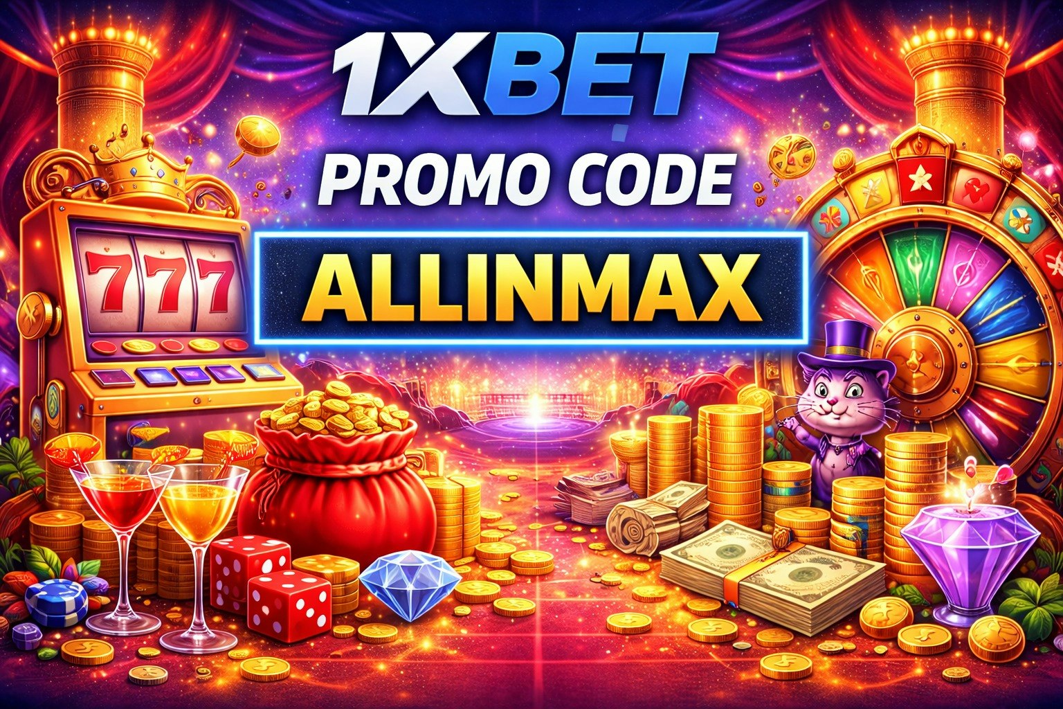 1xbet promo code for free spins