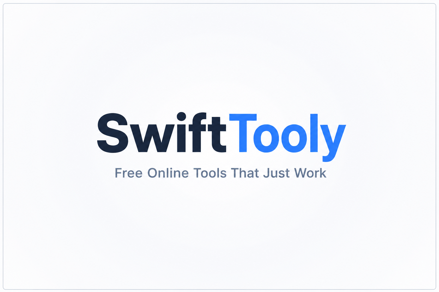 swifttooly